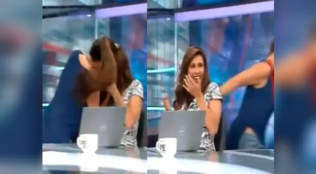 Rebeca Escribens volvió a hacer de las suyas Rebeca Escribens volvió a hacer de las suyas