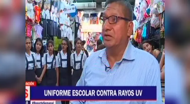 Este año escolar venderán más de 300 mil uniformes escolares contra rayos UV en Gamarra