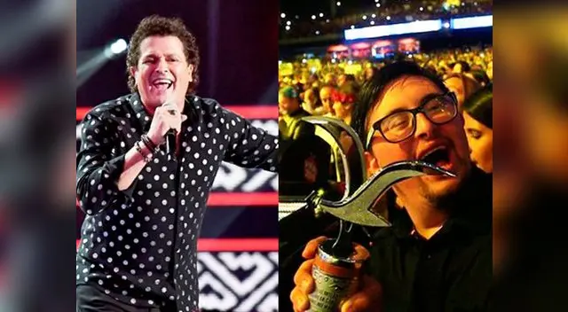 Carlos Vives tiene noble gesto con fan en Viña del Mar Carlos Vives tiene noble gesto con fan en Viña del Mar