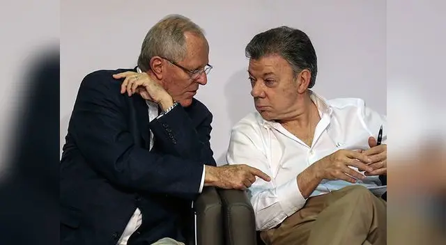 Presidente Pedro Pablo Kuczynski y su homólogo Juan Manuel Santos hablarán sobre los venezolanos Presidente Pedro Pablo Kuczynski y su homólogo Juan Manuel Santos hablarán sobre los venezolanos