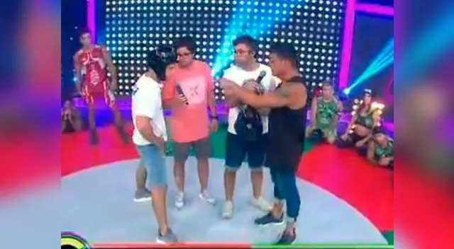 Mario Hart y Christian Domínguez protagonizan fuerte enfrentamiento Mario Hart y Christian Domínguez protagonizan fuerte enfrentamiento