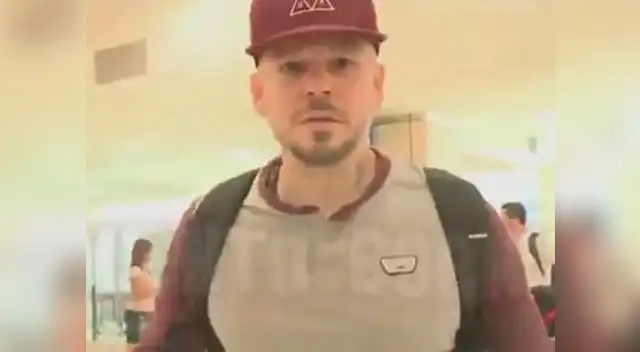 René Pérez se enfrenta a camarógrafo en aeropuerto de Puerto Rico
