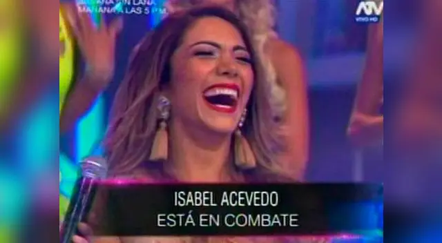 ¿Cuánto gana Isabel Acevedo por ser el jale 'bomba' de Combate? 