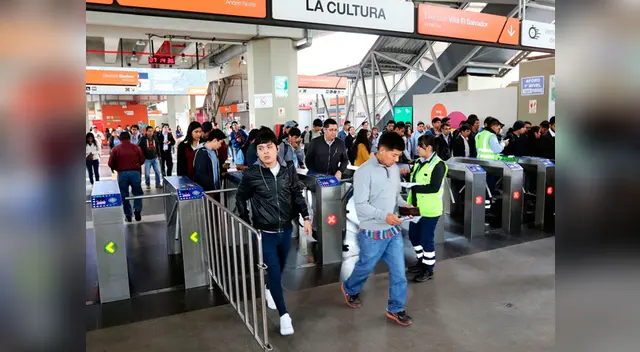 El Metro de Lima restringirá los servicios este domingo