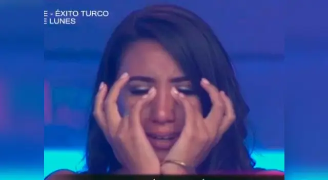 Samahara Lobatón rompe en llanto tras escuchar las motivadoras palabras de su mamá