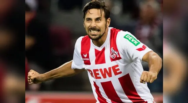 Claudio Pizarro anotó su primer gol en Colonia 
