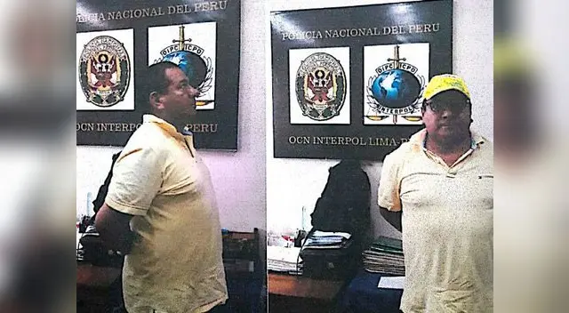 La interpol lo puso a disposición de las autoridades judiciales La interpol lo puso a disposición de las autoridades judiciales