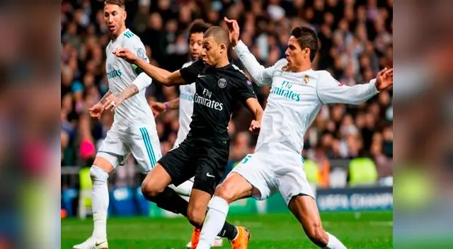 Real Madrid venció por 3-1 al PSG de Francia Real Madrid venció por 3-1 al PSG de Francia