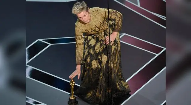 Le roban el Oscar a la Mejor actriz Frances McDordmand 