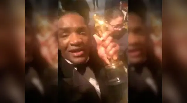 Ladrón se luce con el Oscar que le robó a Frances McDormand