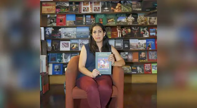 Yesenia Ballardo Salas, administradora de la Librería El Virrey de Lima
