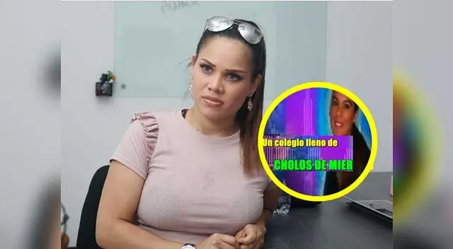 Andrea San Martín no permitirá que mujer realice comentarios racistas contra su colegio