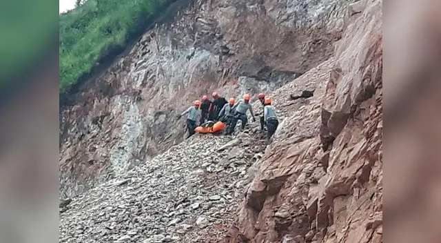 Encuentran a mujer que fue aplastada por huaico en Cusco