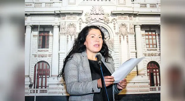 Sobre la parlamentaria fujimorista existen graves denuncias que deben ser investigadas