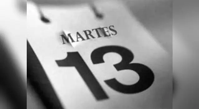 martes 13
