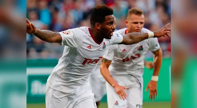 Jefferson Farfán en el Lokomotiv Jefferson Farfán en el Lokomotiv