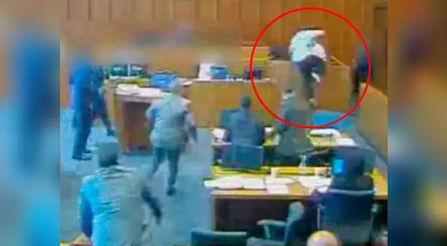 Reo es asesinado a balazos tras intentar atacar a un testigo durante su juicio