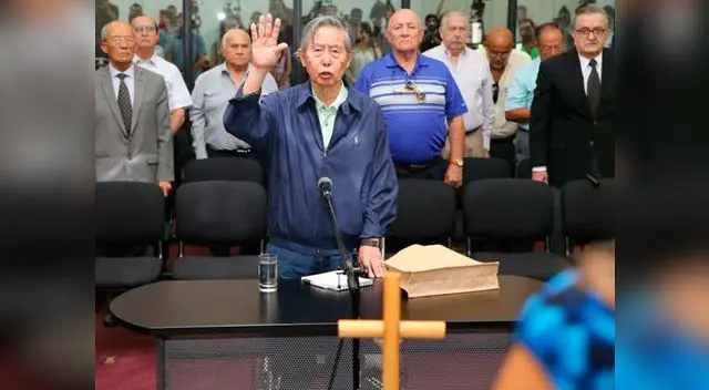 El ex presidente Alberto Fujimori declaró como testigos por el secuestro del periodista Gustavo Gorriti