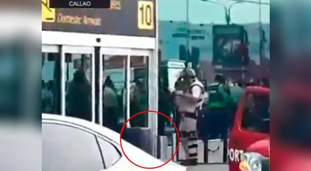 UDEX evacua el Aeropuerto Jorge Chávez