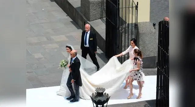 Alessandra de Osma se casó por todo lo alto