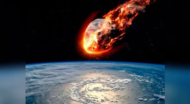 Asteroide a punto de impactar con la tierra. Fuente: LaPrensa Asteroide a punto de impactar con la tierra. Fuente: LaPrensa