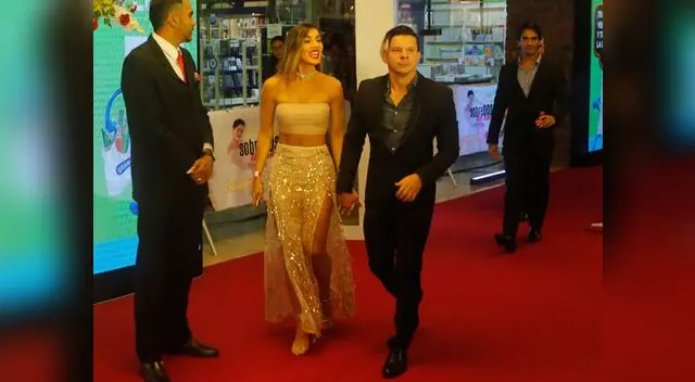 Mario Hart y Korina Rivadeneira