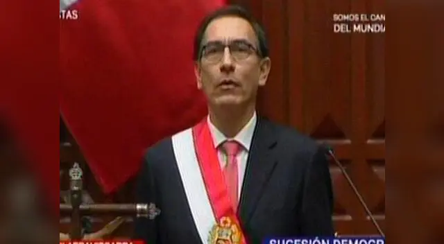 Martín Vizcarra es el nuevo presidente del Perú