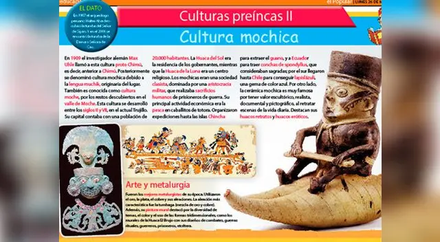 Culturas preíncas II: Cultura mochica