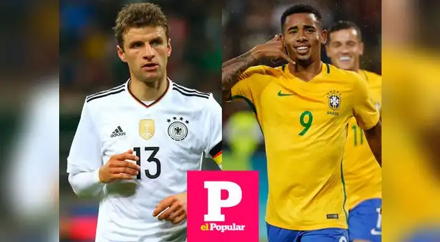 Brasil vs. Alemania EN VIVO ONLINE: partido en Berlín previo al Mundial Rusia 2018