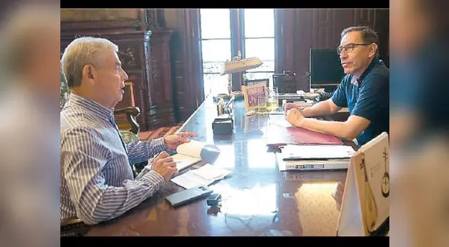 Martín Vizcarra y César Villanueva afinan nombres del nuevo gabinete