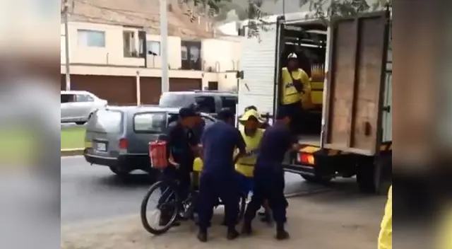 El video que indica el hecho no es un acontecimiento actual, sino un evento registrado en el 2015.