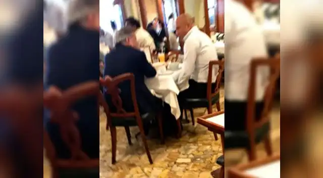 César Acuña y Joaquín Ramírez indicaron que su reunión en local de Miraflores fue de amigos 