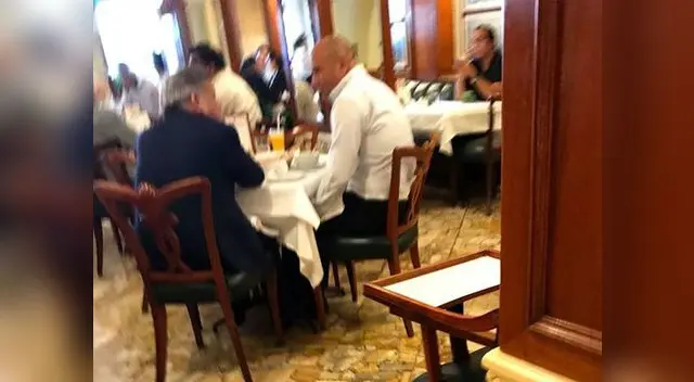 César Acuña y Joaquín Ramírez tuvieron “un desayuno de amigos”. 