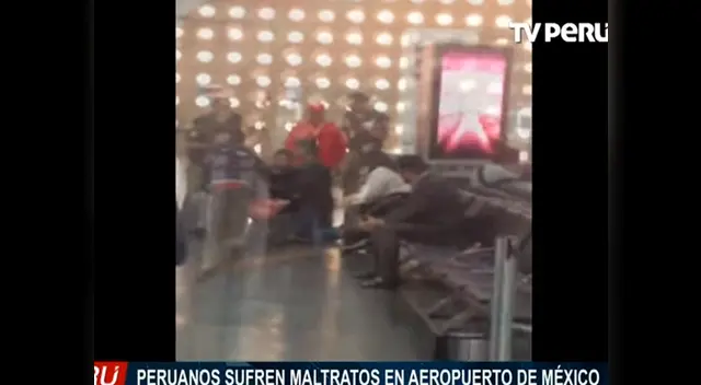 Compatriotas denunciaron maltratos a su retorno al país desde el aeropuerto Jorge Chavez Compatriotas denunciaron maltratos a su retorno al país desde el aeropuerto Jorge Chavez