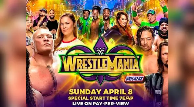 Wrestlemania 34 VER ENVIVO ONLINE por Fox Action: horario, cartelera y canales del megaevento de WWE