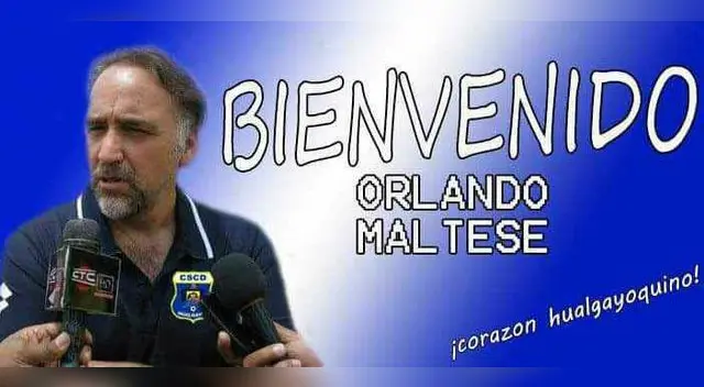 Orlando Maltese, técnico del Hualgayoc espera mas de su equipo Orlando Maltese, técnico del Hualgayoc espera mas de su equipo