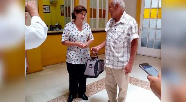 Taxista Juan Vargas devuelve respirador artificial