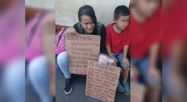 Venezolana pide ayuda para regresar a su país tras quedarse en la calle 