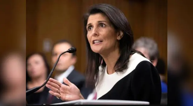 Nikki Haley, dice que Estados Unidos no se irá de Siria