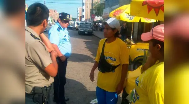 Heladero fue intervenido y trasladado al comisaría sectorial.