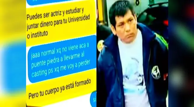 Sujeto fingía que era productor para abusar de menores de edad 