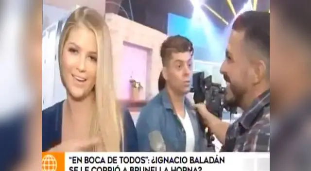 Ignacio Baladán se negó a declararar junto a Brunella Horna Ignacio Baladán se negó a declararar junto a Brunella Horna