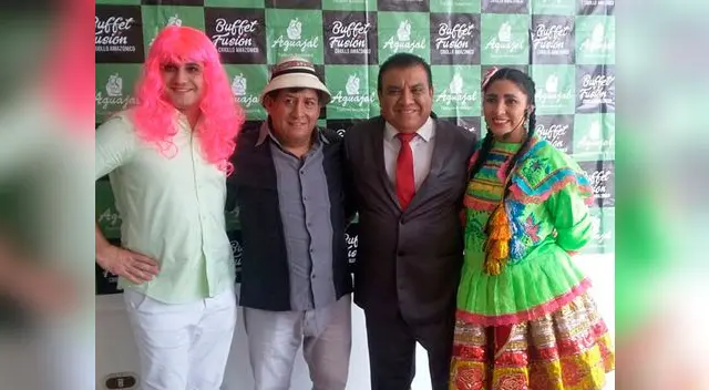 Manolo Rojas junto a elenco que dará que hablar en Los Olivos Manolo Rojas junto a elenco que dará que hablar en Los Olivos