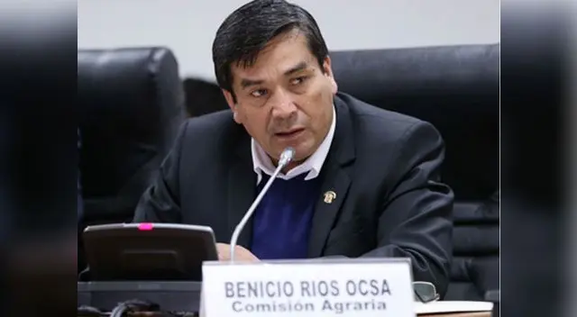 Poder Judicial ordenó la captura contra congresista Benicio Ríos Ocsa Poder Judicial ordenó la captura contra congresista Benicio Ríos Ocsa