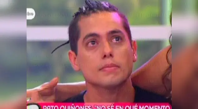 Patricio Quiñones confiesa entre lágrimas que Milett Figueroa le terminó Patricio Quiñones confiesa entre lágrimas que Milett Figueroa le terminó