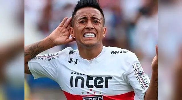 Christian Cueva sería vendido por el Sao Paulo