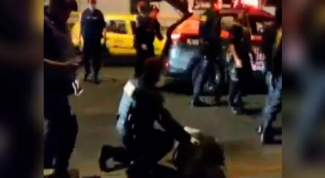 Balacera en La Victoria