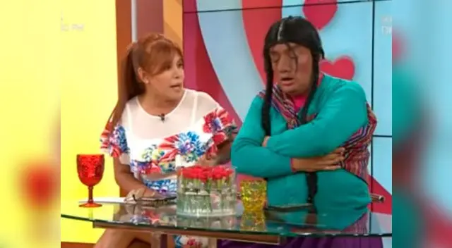 Magaly Medina es troleada por 'La Paisana Jacinta' en su propio programa