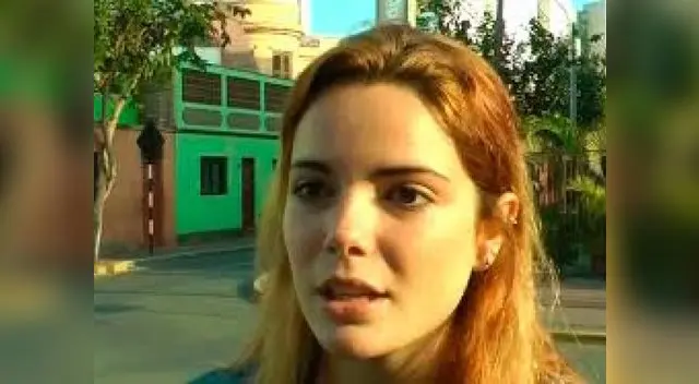 Daniela Pflucker  indignada tras declarar en fiscalía