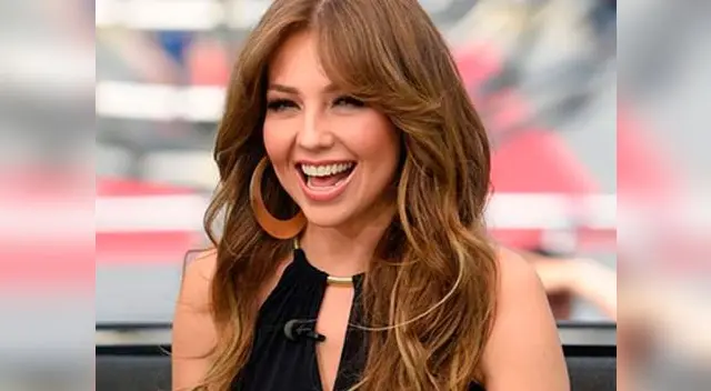 thalia sorprende con escote en publicación en Instagram